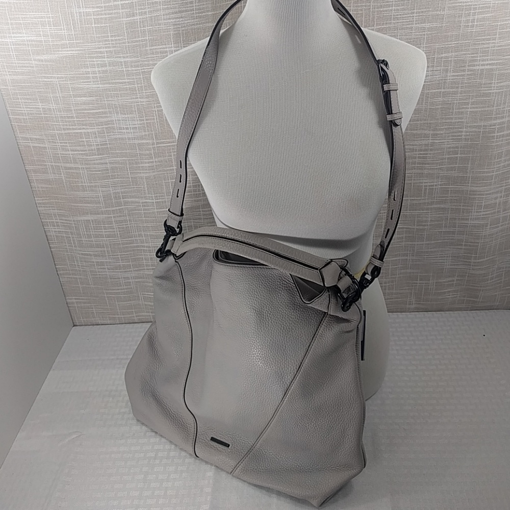Rebecca Minkoff Moto Hobo in Putty